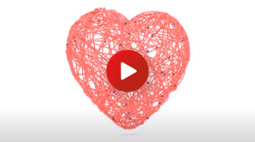 Kalp modelinin parçacık dizileriyle örülmesi