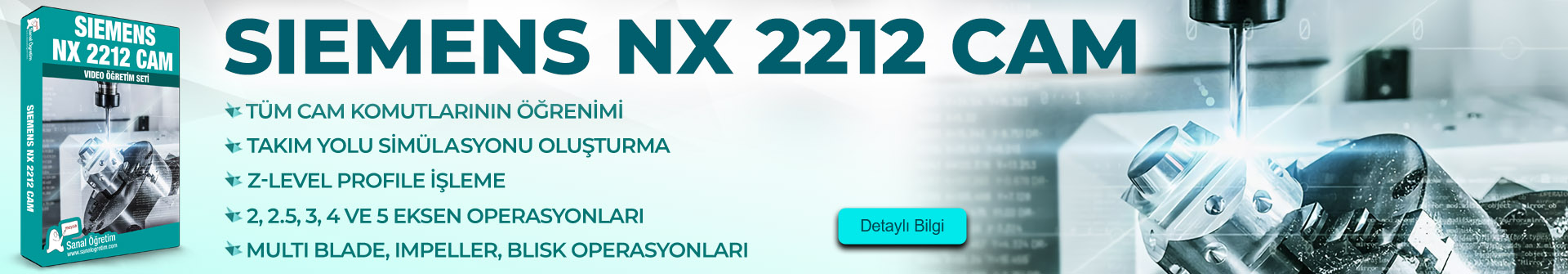 Siemens NX 2212 CAM Eğitim Seti