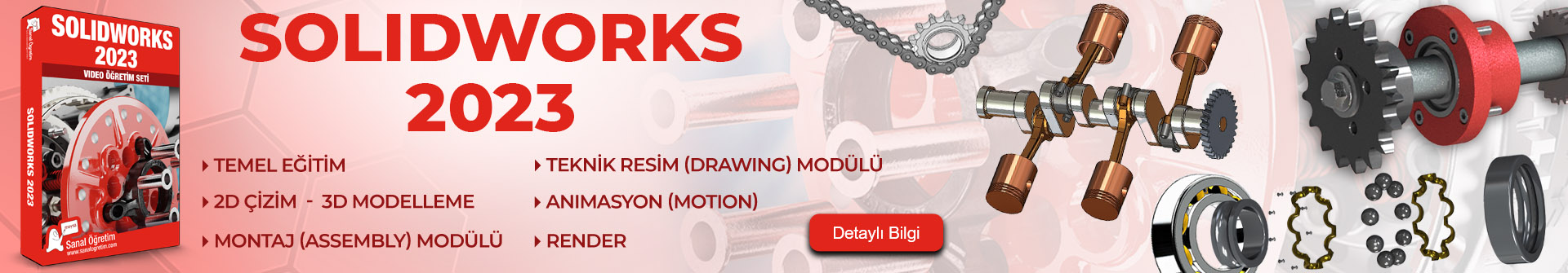 SolidWorks 2023 Eğitim Seti