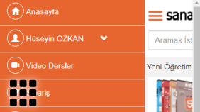 Mobil Site: Sanal Ögretim