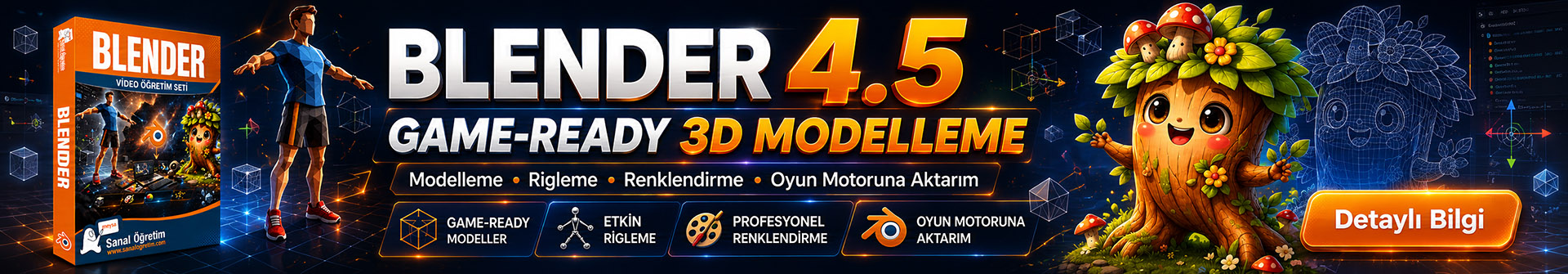 Blender 4.5 Komple Eğitim