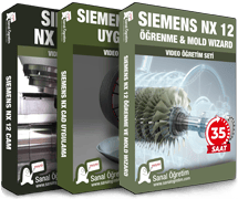 Siemens Nx 12 (Öğrenme Seti & Mold Wizard) <br> Siemens NX CAD  <br>Siemens Nx 12 CAM