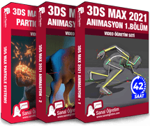 -3DS Max Animasyon 2021 <br>-3DS Max Animasyon 2021 2.Bölüm <br>-3DS Max Particle Systems