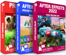-After Effects 2022 <br>- After Effects Reklam ve Jenerik Uygulama Seti <br>- Premiere 2022