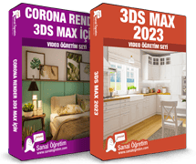 -3DS Max 2023 <br>- Corona Render (3DS Max İçin)