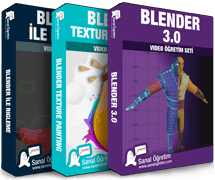  <br>- Blender ile Rigleme <br>- Blender Texture Painting <br>- Blender Modelleme