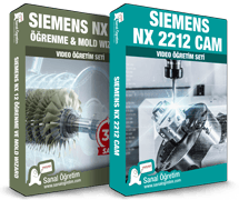 Siemens NX 2212 CAM <br> Siemens NX 12 (Öğrenme Seti & Mold Wizard)
