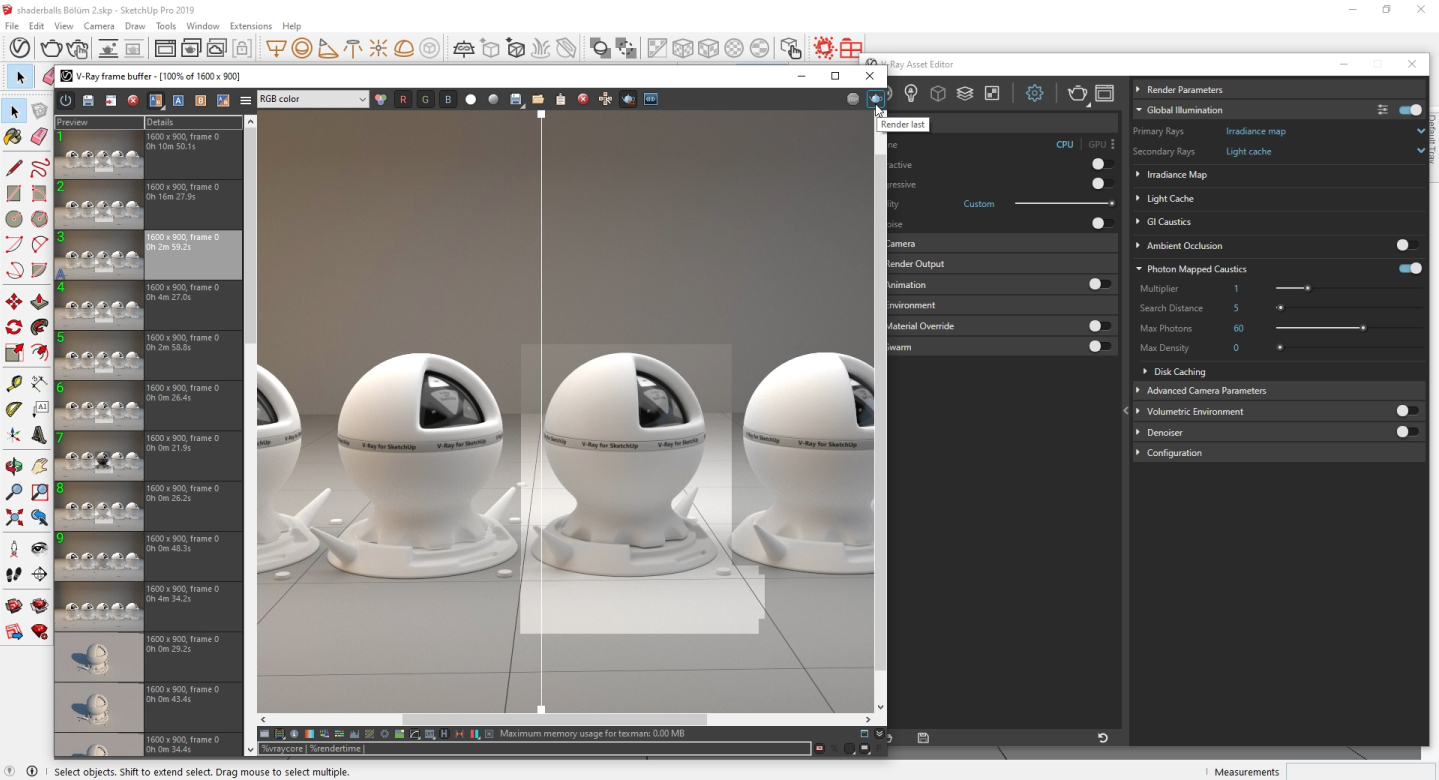 V-Ray 4(Next) For SketchUp Eğitim Seti | Sanal Öğretim