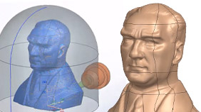 5 Eksen Takım Yolu Operasyonu - Variable Contour