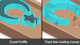 NX2212 YENİ ÖZELLİK - Fixed Axis Guiding Curves