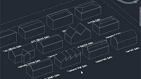 Tek Egimli, Çift Egimli, Düz, Kirma, Mahyali Kirma, Yarim Besik Çati Modelleme