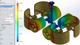 Maçali Kalip Analizi - Solidworks Plastics