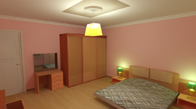 3D Yatak Odasi Modellemek