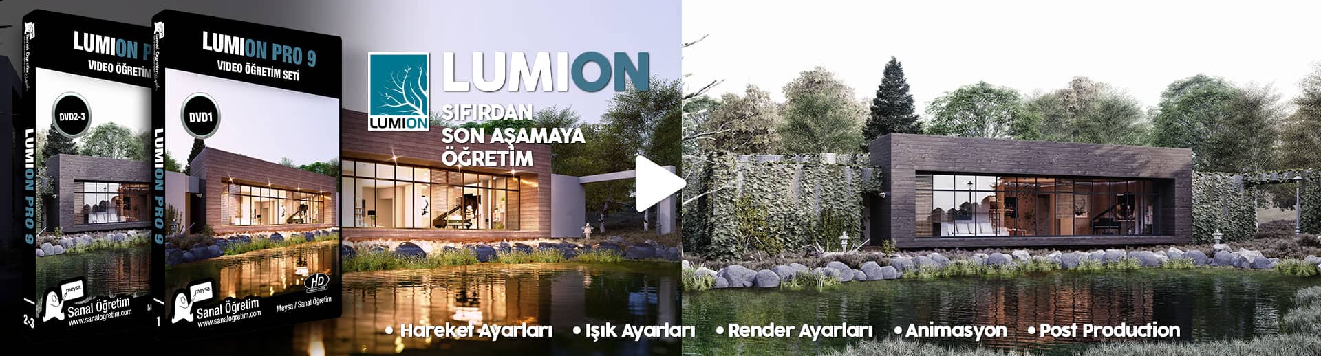 Lumion Pro 9 Eğitim Seti