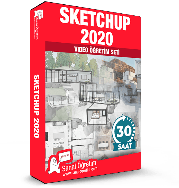 SketchUp 2020 Eğitim Seti