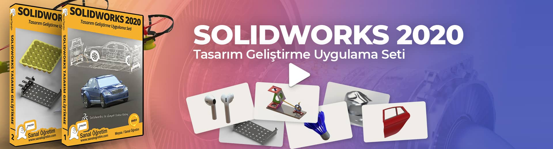 Solidworks 2020 İleri Seviye Eğitim Seti