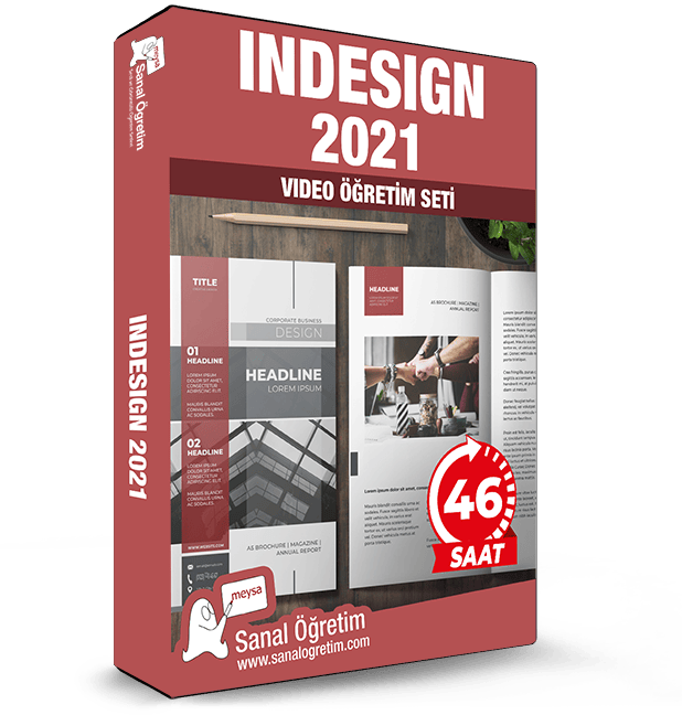 inDesign 2021 Eğitim Seti