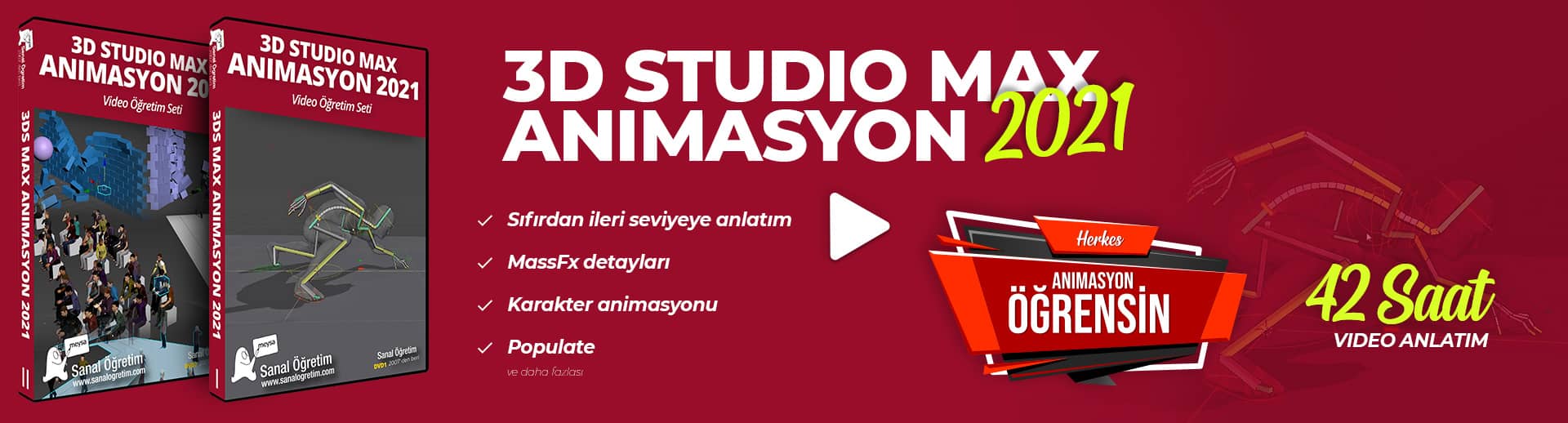 3DS Max Animasyon 1.Bölüm