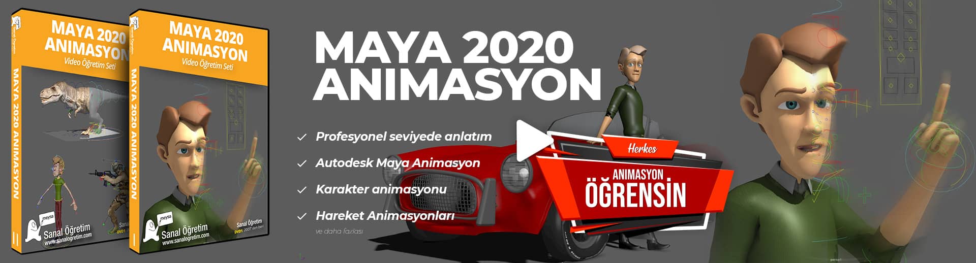 Maya 2020 Animasyon