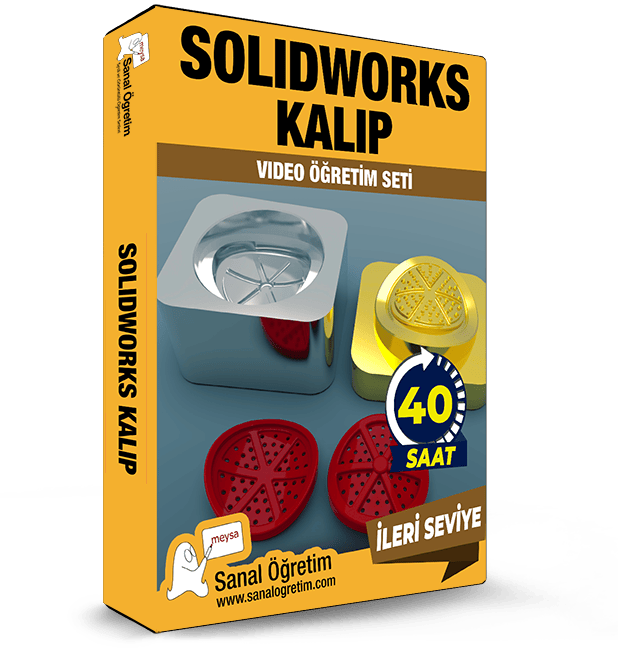 SolidWorks 2020 Plastik Enjeksiyon Kalıp Eğitim Seti