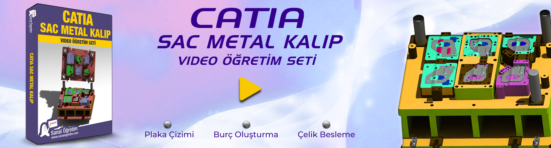 Catia V5 R21 Sac Metal Kalıp