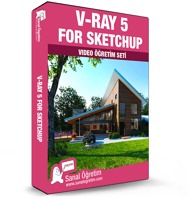 V-Ray 5 For SketchUp Eğitim Seti