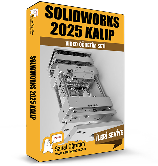 SolidWorks 2025 Plastik Enjeksiyon Kalıp Eğitim Seti