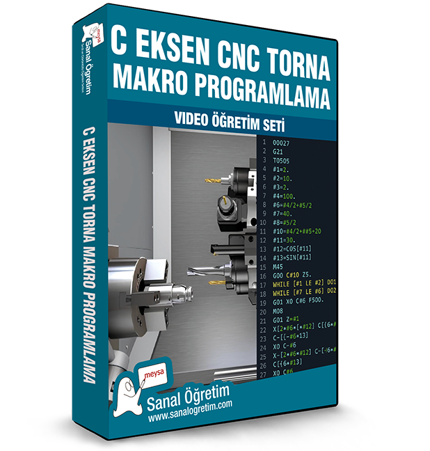 C Eksen CNC Torna Makro Programlama