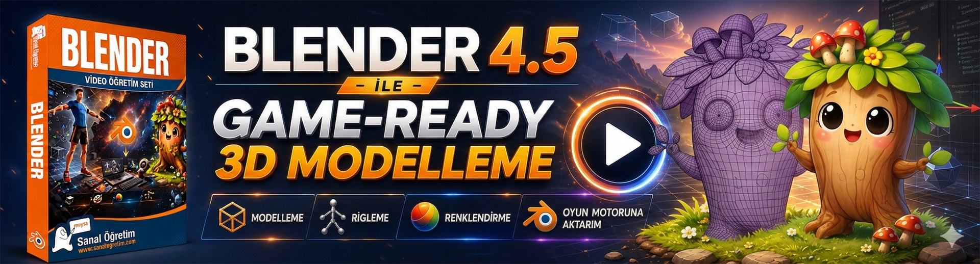 Blender 4.5 Komple Eğitim