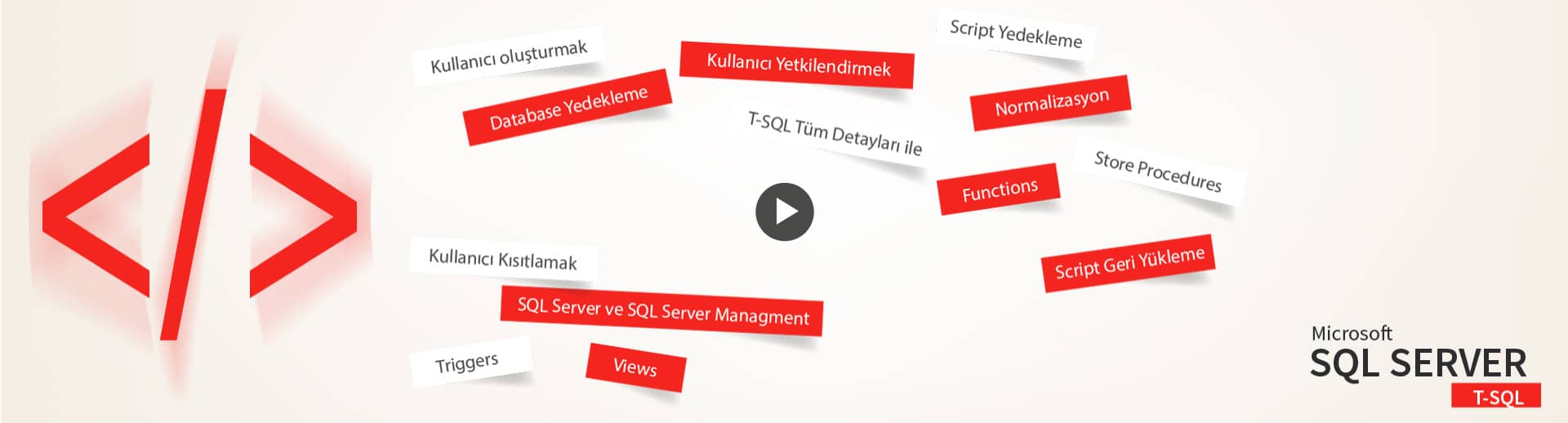 Microsoft Sql Server ve T-Sql Eğitim Seti