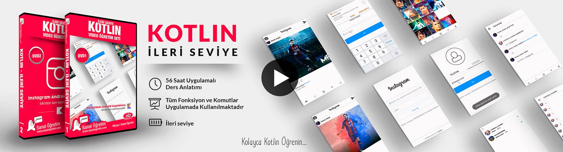 Kotlin Android İçin (İleri Seviye)