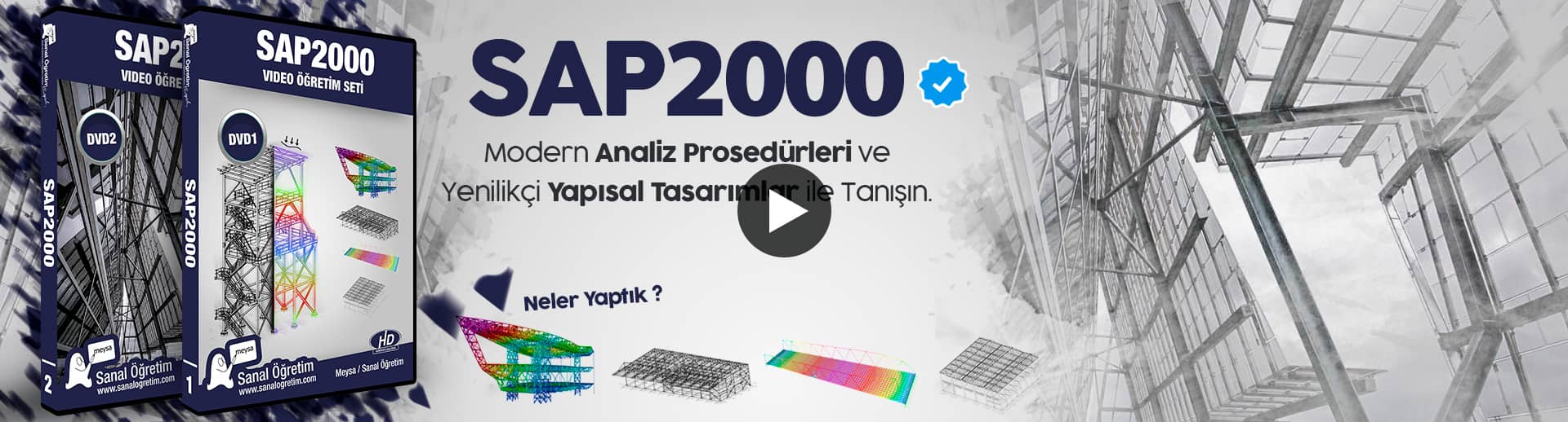 SAP2000 Eğitim Seti