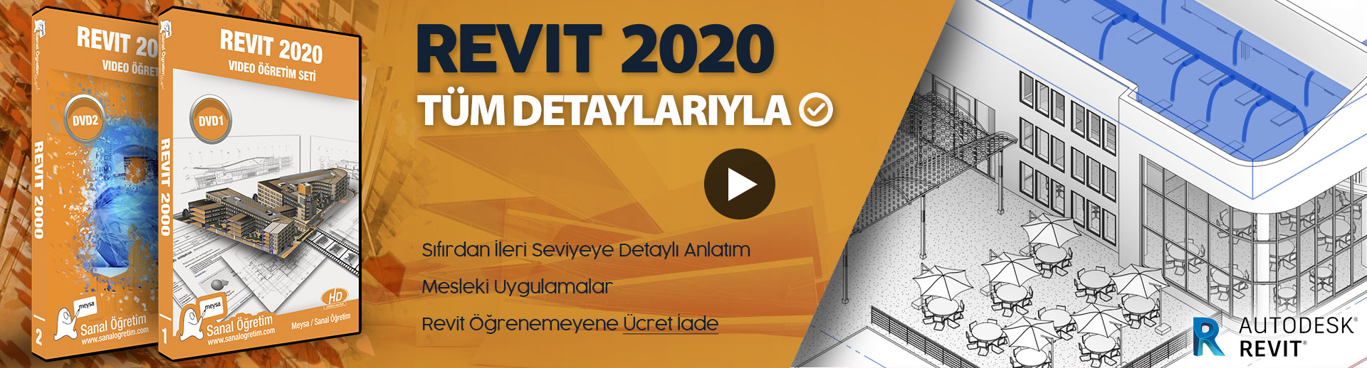 Revit 2020 Eğitim Seti