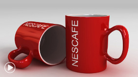 Polygon Modelleme: Nescafe Kupası