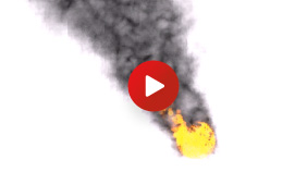 Farklı parçacık kaynaklarının birleştirilerek meteor animasyonu oluşturma