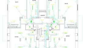Elektrik Projesi - Linye Hatti ve Zayif Akim Hattinin Çizilmesi
