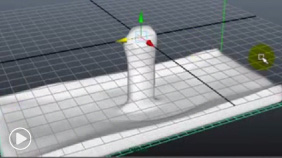 Fluid Effects (Akışkanlar) Kaynaktan Boşalan Sıvı Mayanın mükemmel özellikleri, ek plugine gerek yok