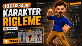 Karakter Rigleme - İskeletlendirme, Mixamo
