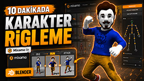 Karakter Rigleme - İskeletlendirme, Mixamo