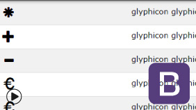Bootstrap :Glyphicons ( ikon fontlar )