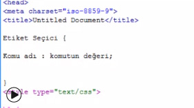 CSS Kodlama Yazım Kuralları