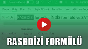 RASGDİZİ Formülü