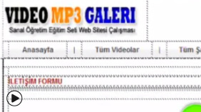 HTML Full Web Sitesi İletişim Sayfası ve Formu