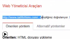 META Etiketinde google-site-verification Tanımlaması ve Kullanımı