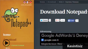 Notepad Kurulumu ve Kullanımı