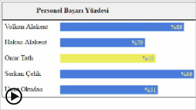 İstatistik animasyonu hazırlama