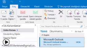 OUTLOOK: Outlook a bir Gmail Hesabı Tanımlamak