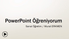 POWERPOINT: Yazı Efekti