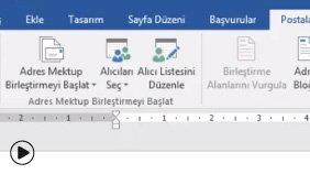 WORD: Veritabanı Kullanımı