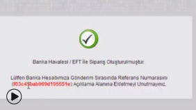 E Ticaret Uygulaması : Hesaba Havale , Kapıda Ödeme Formları